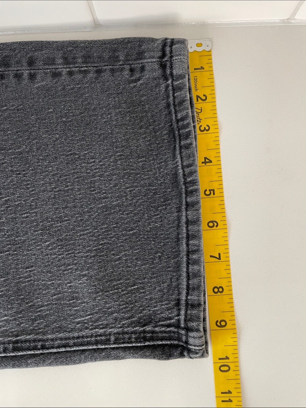 Bella Stretch Wide Leg Jeans Charcoal Gray • 28 - Picture 8 of 8